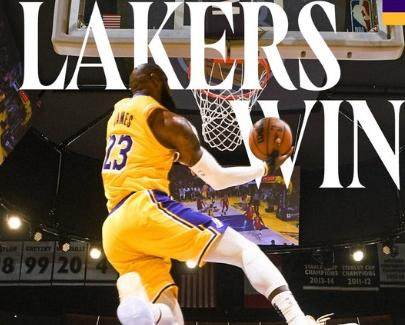 【现场】湖人大胜锁定西部第三 全队一心直指季后赛